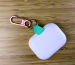 Load image into Gallery viewer, JURA ANCHOR CATALINA AQUA + ZINC ALLOY CARABINER  for AirPods Lightning+USB-C
