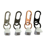 Load image into Gallery viewer, JURA ANCHOR Arctic White + ZINC ALLOY CARABINER  for AirPods Lightning+USB-C
